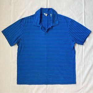 Vintage GAP Polo Blue Striped | Size S